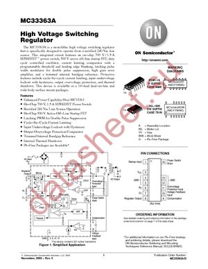 MC33363ADW datasheet  